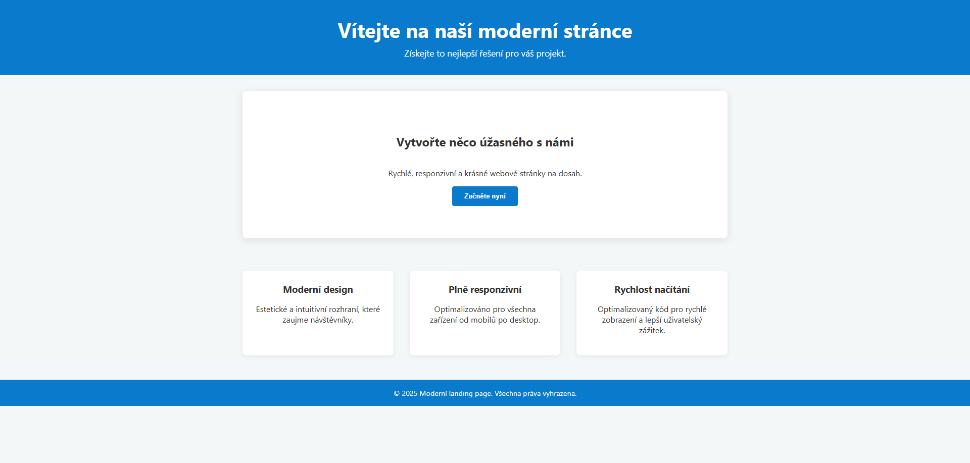 Šablona číslo 1 náhled